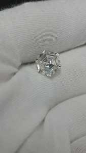 เพชรชั้นดีได้รับการรับรองจาก VVS VS1 VS2 D E สีขาว CVD แปดเหลี่ยมเจียระไนแบบพิเศษ - Product Image 5