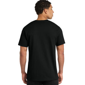 Camiseta Casual de Verano para Hombre, Color Sólido, Cuello en V |   Camiseta Informal de Algodón de Manga Corta y Tela Suave - Product Image 5