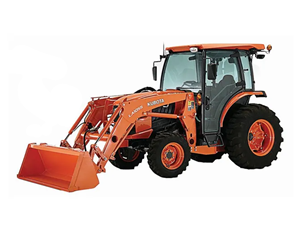 รถแทรกเตอร์คูโบต้า L6060 พร้อมที่ตักและที่ขุดหลัง - Product Image 1