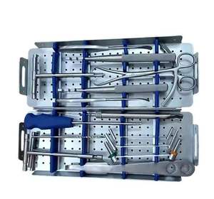 Ensemble d'instruments chirurgicaux orthopédiques ASTRIN SURGICAL AS-3385 certifié CE de classe II pour la chirurgie des fractures de gros fragments osseux, manuel - Product Image 1