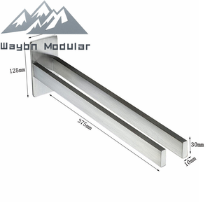 Portasciugamani Pieghevole in Acciaio Inox Spazzolato Wayon per <span class=keywords><strong>Bagno</strong></span>, Barra Portasciugamani a Doppio Braccio Orientabile, Montaggio a Parete - Product Image 6