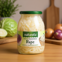 Natureta Légumes et chou frisé en conserve de qualité supérieure en pot 1 kg x 6 pièces Goût acidulé Sans conservateurs