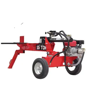 Mini 15 ton log splitter 7hp Kohler engine with CE certified From China