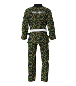 Kimono de BJJ pour adultes, best-seller, design camouflage personnalisé, unisexe, polyester et coton, pour les arts martiaux, à prix très bas - Product Image 2