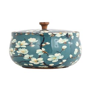 High Quality Handcrafted Printed <b>Wooden</b> Chapati <b>Box</b> Flip Top <b>Lid</b> Dishwasher Safe Large Capacity for Modern Kitchens Traditional - Product Image 2