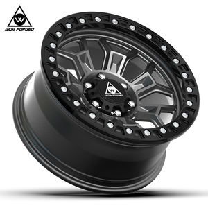Rueda de Aleación WOAFORGED de Alta Calidad, Nuevo Diseño Personalizado, Monobloque Forjado de <span class=keywords><strong>17</strong></span> <span class=keywords><strong>a</strong></span> 26 Pulgadas para Todoterreno 4x4 SUV con Beadlock - Product Image 4