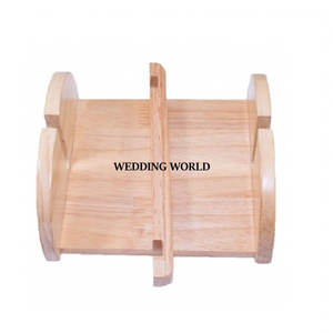 Porte-serviettes de table décoratif pour mariage Porte-serviettes en bois de luxe de meilleure qualité - Product Image 3