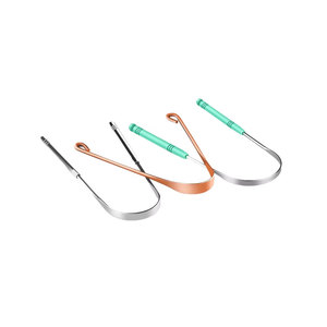 Raspador de Lengua Reutilizable en Forma de U, Antideslizante, de Acero Inoxidable, con Práctica Caja de Almacenamiento, Ideal para Viajes - Product Image 6