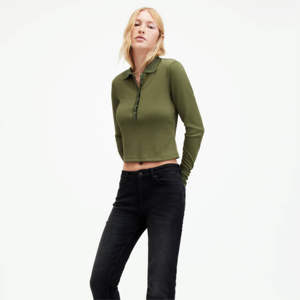 Customized Eco-Friendly High Quality Women's <b>Long</b> Sleeve <b>T</b>-<b>shirts</b> Slim <b>Fit</b> Polyester/Cotton Quick Dry Breathable Light Weight - Product Image 4