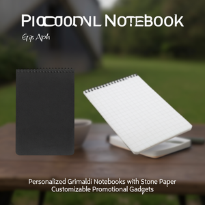 Quaderni Personalizzati Grimaldi in Carta di Pietra, Gadget Promozionali Personalizzabili - Product Image 3