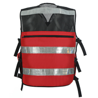 Chaleco de Seguridad Reflectante de Alta Visibilidad para Trabajo de Construcción Personalizado, Chaleco de Seguridad Industrial con Logotipo Personalizado Unisex