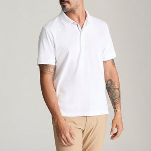 Fabricación de polos para hombres en Pakistán, tela de lona con patrón sólido de colores vibrantes, servicio de combinación de colores OEM MOQ - Product Image 4