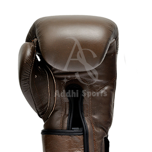 Guantes de boxeo personalizados ADDHI SPORTS de alta calidad Entrenamiento para adultos Artes marciales Cuero Absorbe la humedad Fabricante OEM Pakistán - Product Image 2
