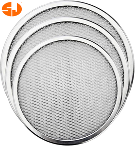 Ustensiles de cuisson pour <span class=keywords><strong>pizza</strong></span>, plaque à pâtisserie, grille à <span class=keywords><strong>pizza</strong></span>, filet à <span class=keywords><strong>pizza</strong></span> en aluminium - Product Image 2