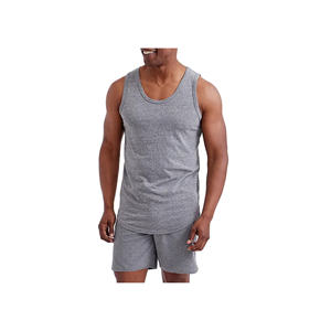 Vente en gros à prix réduit Fabricant Nouveau design Vêtements de sport avec logo personnalisé Débardeurs sans manches à col rond pour hommes du Bangladesh - Product Image 6