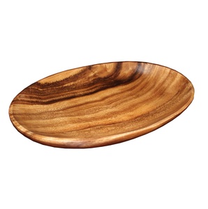 Assiette en bois de haute qualité pour vaisselle vaisselle Offre Spéciale assiette à dîner assiettes en bois d'acacia. - Product Image 2