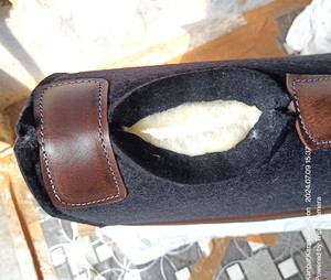 Almohadilla de sillín ecuestre de caballo occidental hecha a medida más vendida de 1 pulgada de grosor con forro polar de lana suave de cuero liso para jinetes - Product Image 6