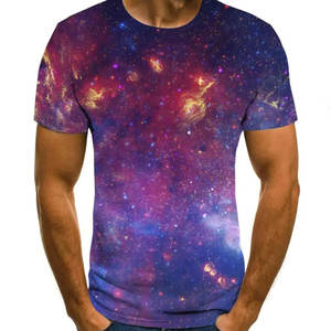 เสื้อยืดผู้ชายทำจากผ้าฝ้ายเฮฟวี่เวทและใยไผ่พิมพ์ลายซับลิเมชันสินค้าใหม่ - Product Image 4