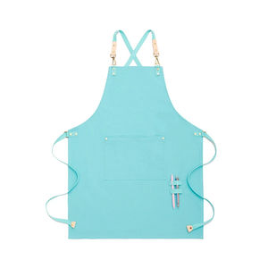 2025 Fashion Kitchen <b>Apron</b> Heavy Duty Cotton Canvas Sleeveless with <b>Waterproof</b> Pocket Reusable - Product Image 5