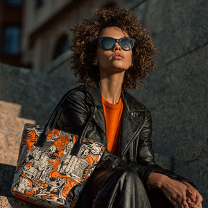 กระเป๋าโท้ทสำหรับผู้หญิงกระเป๋าสะพายไหล่ใบใหญ่หรูหราทำจากหนังแฟชั่นลำลองสำหรับผู้หญิง - Product Image 3