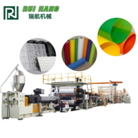 Plaques en polycarbonate de 5 mm d'épaisseur, matériau PP, ligne d'extrusion de plaques PS/PP/ABS/PE, machine d'extrusion de plastique