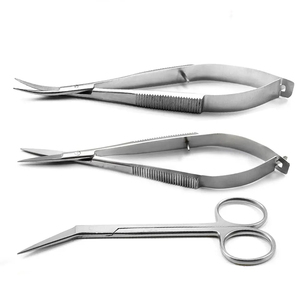 Nouvelle Arrivée Marque Privée En Acier Inoxydable Micro Bouclé Noir Or Sourcils Sourcils Ciseaux À Ressort Pour La Coupe D'extension De Cils - Product Image 5