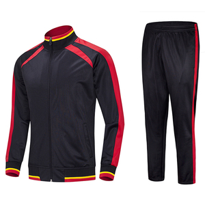 Ensemble de survêtement 2 pièces pour homme grande taille avec logo personnalisé, écologique, respirant, léger, 100 % polyester, avec pantalon de survêtement à capuche - Product Image 4