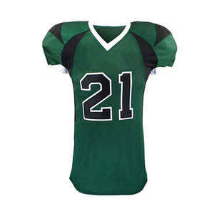 El uniforme de fútbol americano de diseño personalizado más popular, elegante, cómodo con mangas cortas, envío rápido, disponibilidad al por mayor - Product Image 5