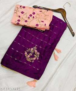 Kanchipuram Soie Saree Party Wear Mariage Indien Dernier créateur Banarasi Coton Soie Sari avec chemisier Vêtements pour dames Grossiste Alphanumero - Product Image 5