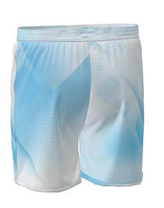 Pantalones cortos de verano para hombre lavados Pantalones cortos atléticos para correr de algodón de malla para hombre Pantalones cortos de lavado ácido - Product Image 2