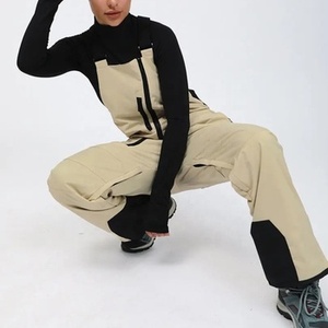 Pantalones de esquí impermeables de moda, pantalones de esquí de nieve tipo bata, pantalones de snowboard de caparazón duro para hombre, pantalones de esquí de nieve tipo bata, trajes de nieve unisex, chaqueta. - Product Image 4