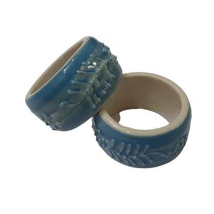 Servilleteros de cerámica hechos a mano 2025 de Venta caliente para decoración de mesa - Product Image 2