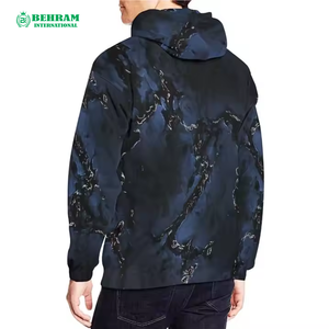 Sweat-shirts et pulls à capuche coupe classique pour hommes, 100% coton molletonné/éponge française, séchage rapide et respirant, vêtements d'hiver - Product Image 4