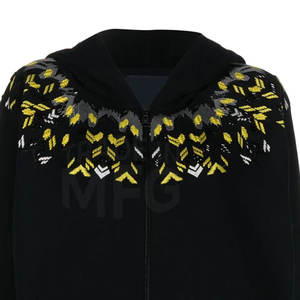 Sudaderas con capucha bordadas para hombre de nuevo estilo, ropa de invierno informal totalmente personalizada con técnicas de teñido liso con bordado a la moda - Product Image 6