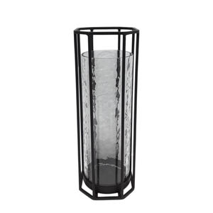 Bougeoir de table décoratif pour la maison en métal ouragan couleur or Style moderne fait à la main personnalisé - Product Image 4