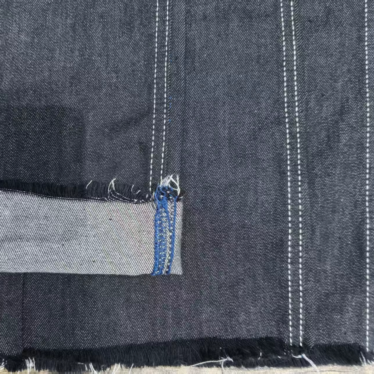 Medium Weight 7.4oz Eco-Friendly Woven Denim Fabric High Cotton 84 Breathable for Boys & Girls Summer Shirts and Dresses
