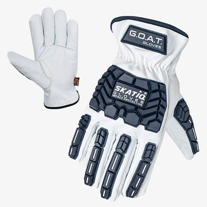 Guantes SKATIQ de alta calidad, resistentes a Cortes, de cabra, resistentes a impactos, antideslizantes, guantes de seguridad - Product Image 1