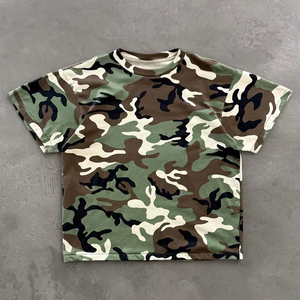 Camiseta Personalizada de Estilo Urbano, 100% Algodón Ecológico, Antiarrugas, Corte Holgado y Cuadrado para Hombre, 260 Gramos - Product Image 1