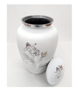 Urna Funeraria Moderna y Elegante Hecha a Mano en América y Europa, de Alta Calidad, de Metal, Grabada a Mano, con Color y Logotipo Personalizables - Product Image 6