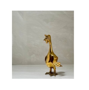 Sculpture décorative en laiton figure animale pour la décoration de table idéale pour les cadeaux de mariage et la décoration d'événement de luxe - Product Image 3