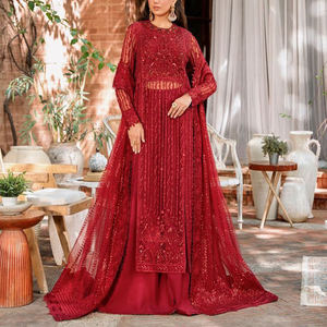 ชุดเดรสออกงานผู้หญิง 3 ชิ้น ผ้าคุณภาพดีเยี่ยม สไตล์หรูหรา ใส่สบาย เหมาะสำหรับงานปาร์ตี้ ชุดเดรสออกงานผู้หญิงคุณภาพพรีเมียม - Product Image 1