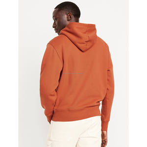 Custom Men's Hoodies High Quality Streetwear Pullover Vintage High Quality Custom Hoodie With Logo Men's Hoodies 100% Cotton - Product Image 2