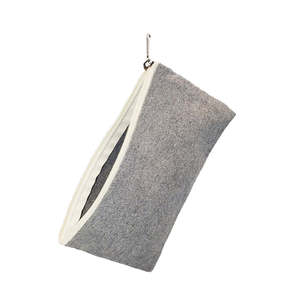 Pochette en toile de coton de luxe avec fermeture éclair colorée pour ranger photos, téléphones portables et articles de papeterie – Sac en matériau respirant – Vente en gros - Product Image 1
