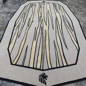 Alfombra hecha a mano duradera y de felpa - Product Image 5