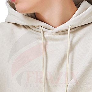 Sudadera con Capucha Extra Grande Personalizada para Hombre, 2025, 100% Algodón, Estilo Casual Urbano, de Alta Calidad, Secado Rápido, Transpirable, Teñido Liso, para Invierno - Product Image 6