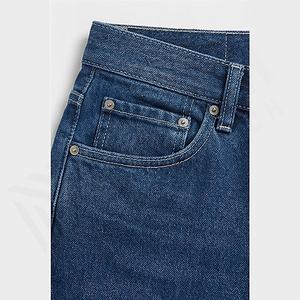 Wholesale Cotton High Quality Denim <b>Jeans</b> <b>Print</b> Streetwear Distressed Ripped Slim Fit Moustache Effect <b>Men</b> Pants Customized - Product Image 5