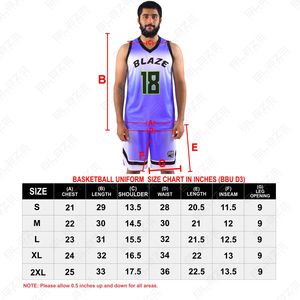 Maillot de basket-ball d'été Bsci de haute qualité personnalisé OEM Maillot de basket-ball unisexe adulte Bsci Uniforme de basket-ball d'été - Product Image 6