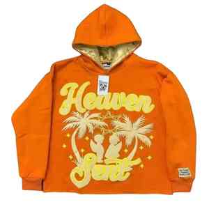 Sweat à capuche homme dtg imprimé 100% coton personnalisé surdimensionné polaire pull sweat pour streetwear en vrac vente en gros de vêtements de mode - Product Image 1