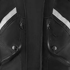 Chaqueta de cuero de talla grande a la moda de alta calidad para hombre, prendas de vestir exteriores transpirables con cierre de cremallera para montar en moto - Product Image 2