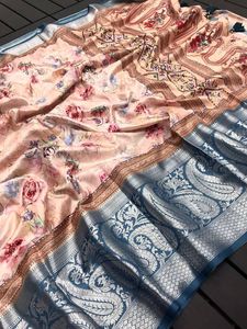 Magnifique jacquard Rich Pallu travaillé sur tout le sari Dernier créateur de vêtements indiens et pakistanais - Product Image 4